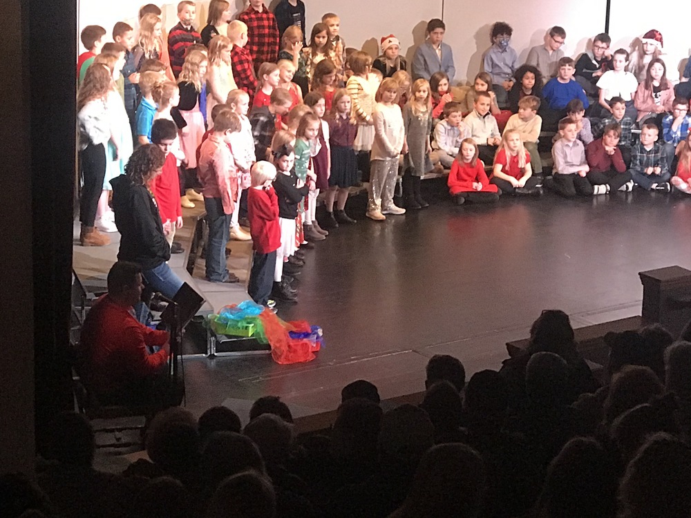 Santa's elves or Mr. Schmidt and Theresa Dirkes