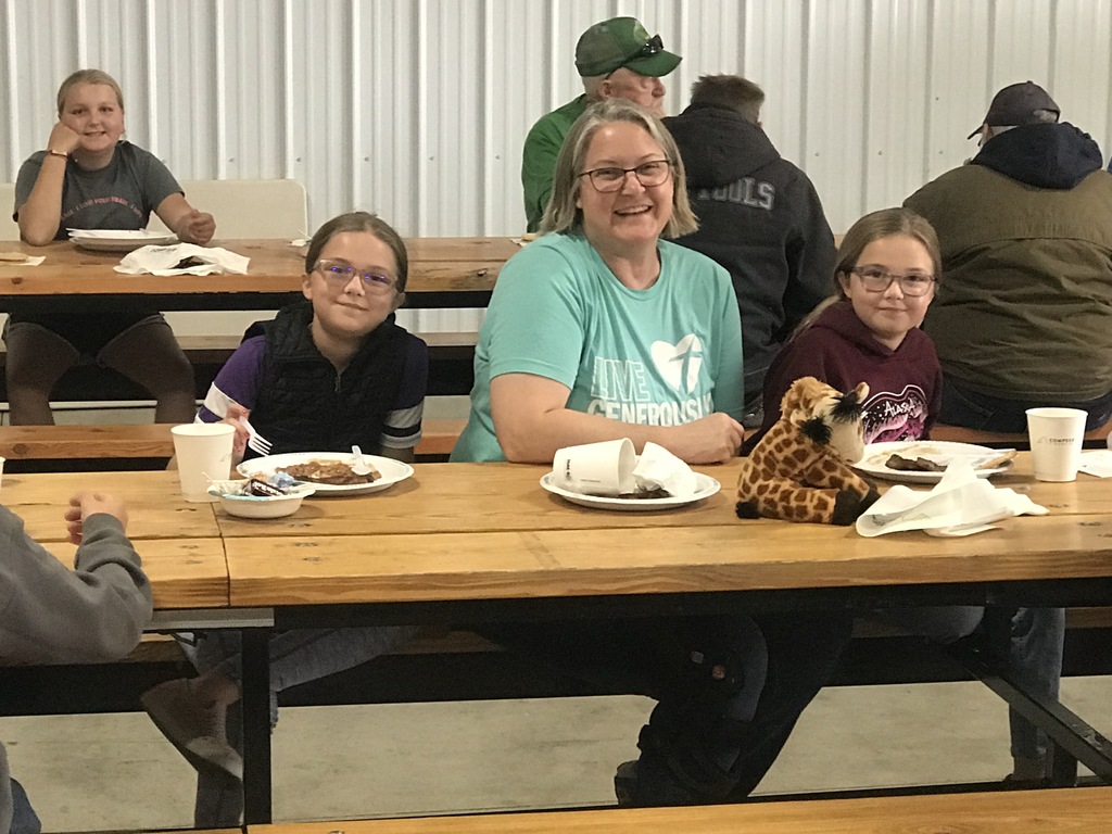 Mrs. Will, the Will girls, and Miah Bergquist at FFA Tractor Day