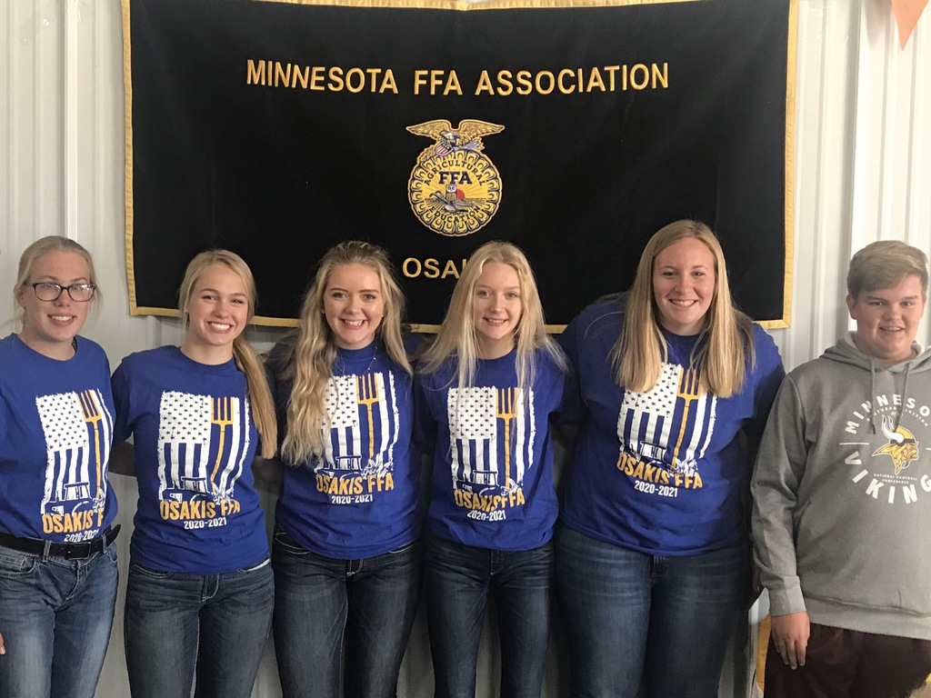 Great Osakis students in FFA